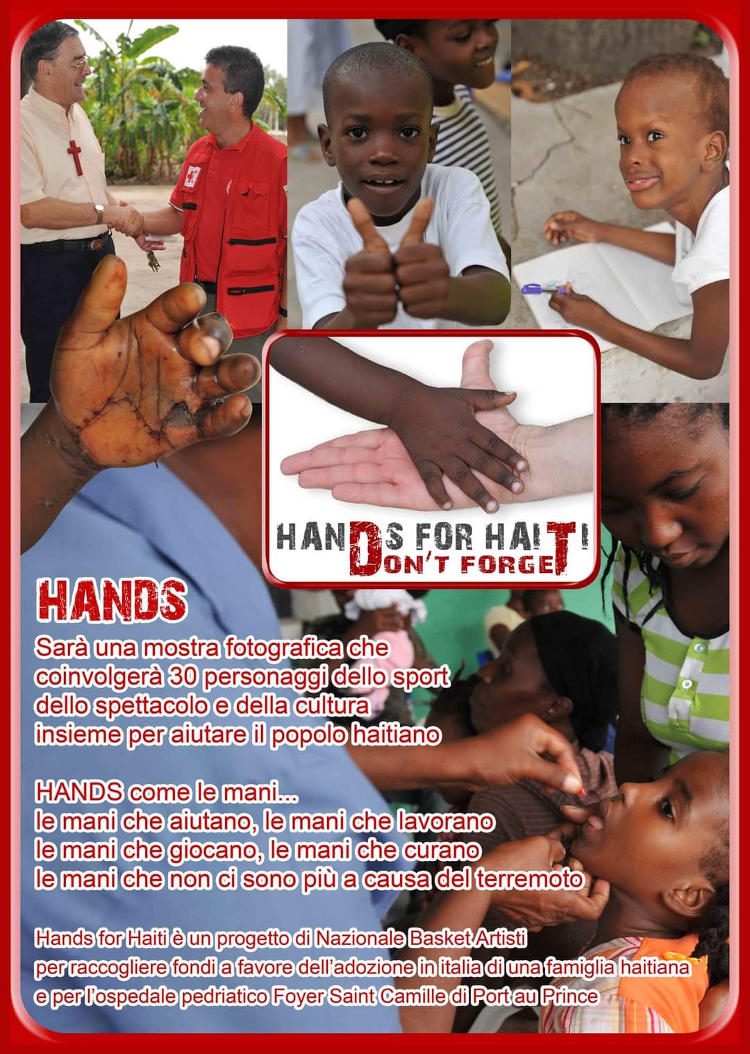 Reportage Hands for Haiti