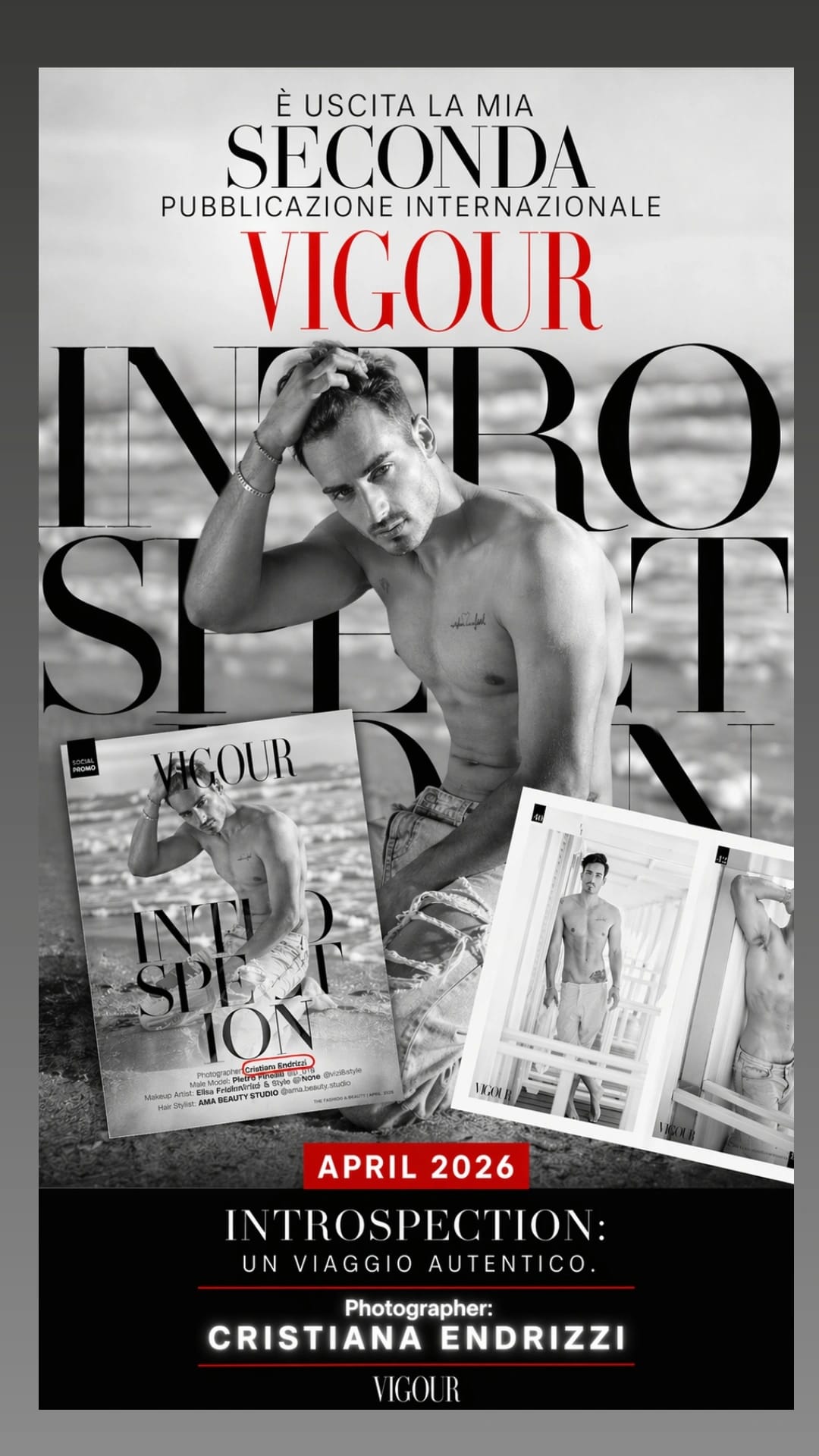 Editoriale pubblicato su Vigour Magazine