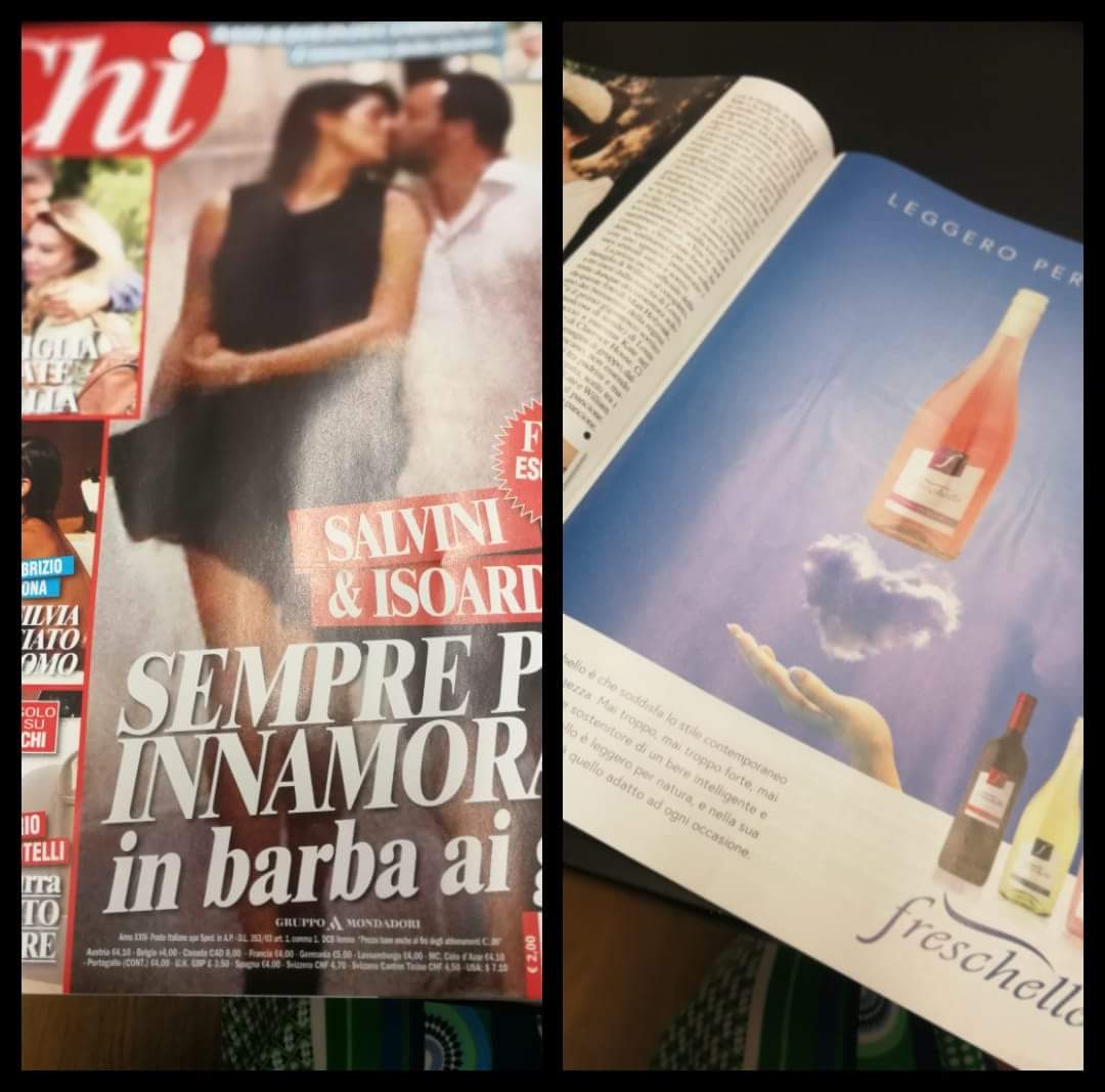 Campagna Freschello pubblicata su Chi